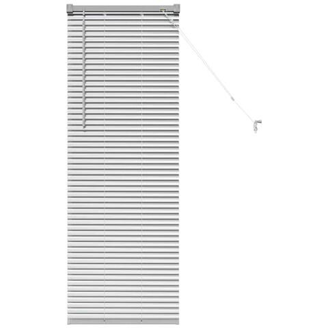 Tenda per Finestra con tende Manuale Argento Alluminio - Foto 1