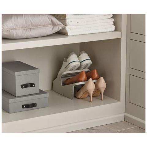 Scarpiera Shoe In Colore Naturale Per Conservazione Delle Scarpe Design Compatto Massimizza Lo Spazio Materiale Resistente Facile Da Montare E Mantenere Ideale Per Organizzare Calzature - Foto 2