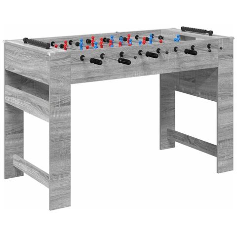 Tavolo da Foosball Sonoma grigia 125 x 60,5 x 80 cm - Foto 1