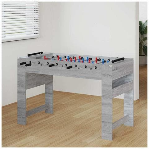 Tavolo da Foosball Sonoma grigia 125 x 60,5 x 80 cm - Foto 2