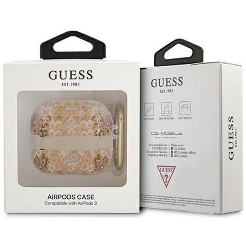 Indovina Gua3hhhfld Airpods 3 Custodia Oro /colore Oro Collezione Paisley Strap - Foto 2