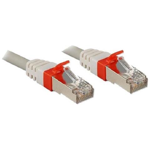 Cavo di Rete Patch Cat. 6 (A) SSTP - S / FTP PIMF 10 GBit privo di alogeni, grigio, 1m - Foto 2