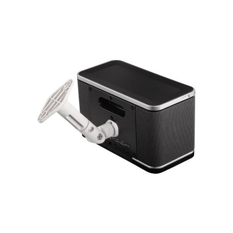 Supporto a muro per casse, snodato, 2 kg, bianco - Foto 7