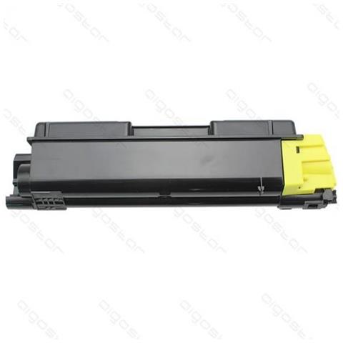TONER COMPATIBILE -  Tk-590y Giallo *serie Eco* Per Kyocera Fs-c2126mfp, 2026mfp, c5250dn 5.000 Pagine Tk590 1t02kvanl0 - Foto 1