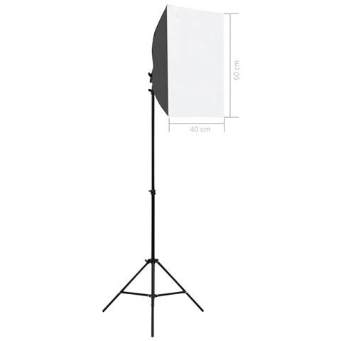 Kit per Studio Fotografico con Luci Softbox e Fondale - Foto 10