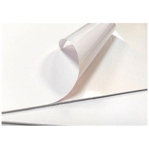 10 Fogli Bianchi A4 Impermeabile Del Pvc Del Vinile Opaco Autoadesivo Autoadesivo Inkjet Printable - Foto 2