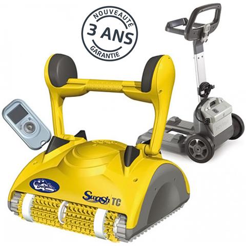 Fondo, Pareti E Linea Di Galleggiamento Elettrici Del Robot Della Piscina Con Telecomando E Carrello - Swash Tc - Foto 1