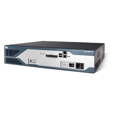 Cisco 2821, HDSL, IEEE 802.3, IOS, 3DES, DES, WPA-AES, Multicolore, 2U - Foto 1