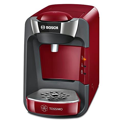 TAS3203, Libera installazione, Semi-automatica, Macchina per caffè con capsule, Capsule caffè, Rosso, Cromo - Foto 2