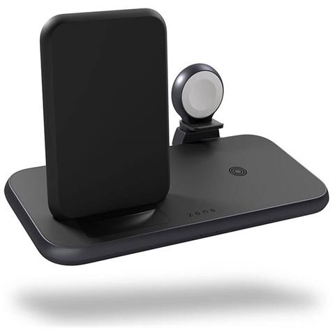 Supporto Di Ricarica Wireless 4 In 1 Presa Usb-c Da 45 W, Nero - Foto 1