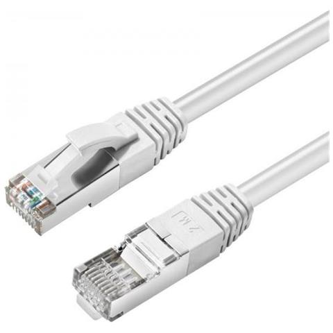 Mc-sftp6a01w Cavo Di Rete Bianco 1 M Cat6a S / ftp (s-stp) - Foto 2
