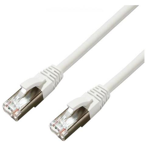 Mc-sftp6a01w Cavo Di Rete Bianco 1 M Cat6a S / ftp (s-stp) - Foto 1