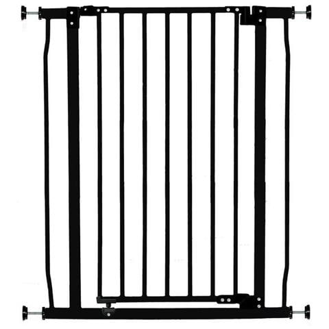 Cancelletto Di Sicurezza Extra High Liberty - A Pressione - L 75/81 X H 93 Cm - Nero - Foto 2