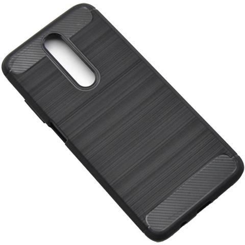 Maxy Custodia B-case Tpu Silicone Cover Case Per Poco X2 Carbon Metal Black - Foto 1