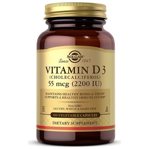 , Vitamina D3 (colecalciferolo) 55mcg (2200iu), 100 Capsule Veg. - Foto 1