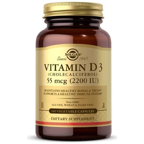 , Vitamina D3 (colecalciferolo) 55mcg (2200iu), 100 Capsule Veg. - Foto 2