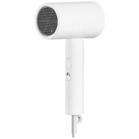 Asciugacapelli Compatto e Pieghevole H101 Potenza 1600 Watt con Generatore di Ioni Negativi Colore Bianco - Foto 1