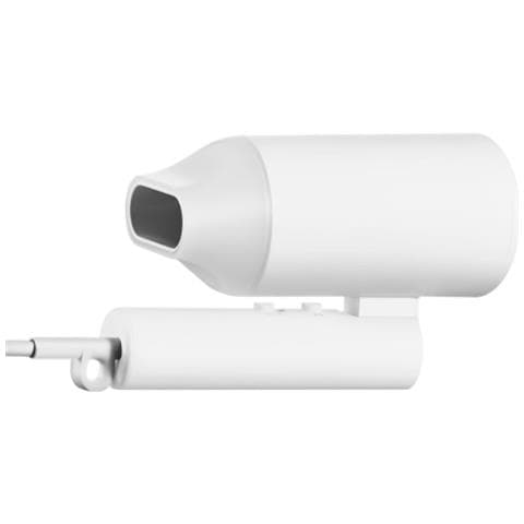 Asciugacapelli Compatto e Pieghevole H101 Potenza 1600 Watt con Generatore di Ioni Negativi Colore Bianco - Foto 5