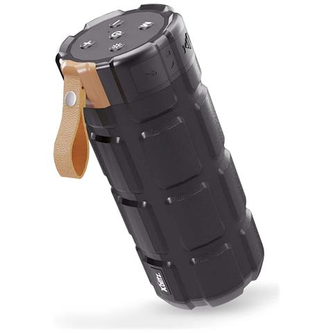 Altoparlante Senza Fili con Bluetooth Wireless Rgb Con Luce Colore Nero - Foto 1