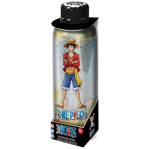 Young Adult - One Piece - Bottiglia Isolata In Acciaio Inox Monkey D. Luffy - 515 Ml - Foto 1