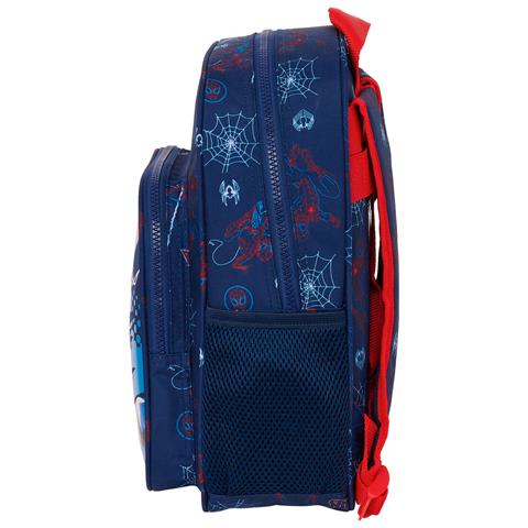 Zaino Scuola Spider-man Neon Blu Marino 27 X 33 X 10 Cm - Foto 3