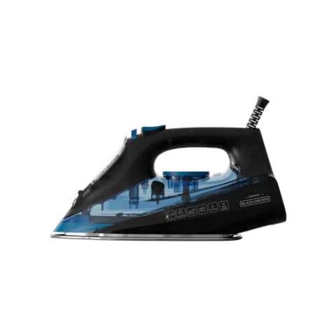 BXIR2606E Ferro da stiro a secco e a vapore Ceramica 2600 W Nero, Blu - Foto 1
