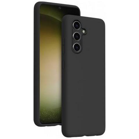 Cover Per Samsung Galaxy S24 Plus Silicone Soft-touch Antishock, Nero - Foto 1