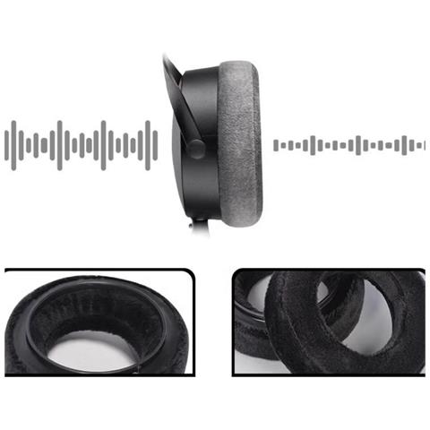 Sostituzione Dei Cuscinetti Auricolari Per Beyerdynamic Dt700 Prox Dt900 Prox Grey - Foto 2
