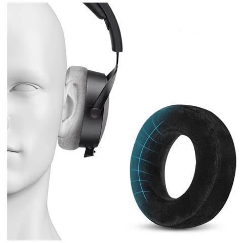 Sostituzione Dei Cuscinetti Auricolari Per Beyerdynamic Dt700 Prox Dt900 Prox Grey - Foto 3