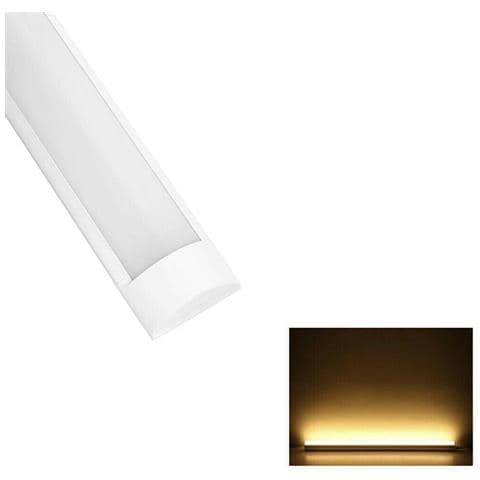 Plafoniera Led 60 Cm A Soffitto Parete Sottopensile Slim 27 W Lampada Luce Calda - Foto 1