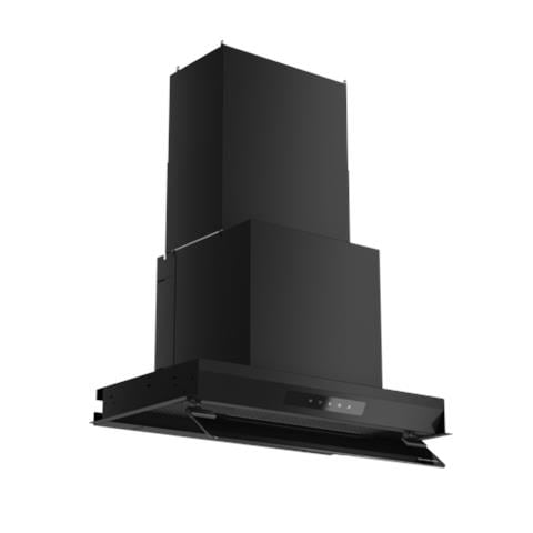 Cappa Cucina Aspirante a Parete Larghezza 60 cm Profondità 35 cm Capacità 620 m3/h Classe A colore Nero - 3129 Inside 3 - Foto 1