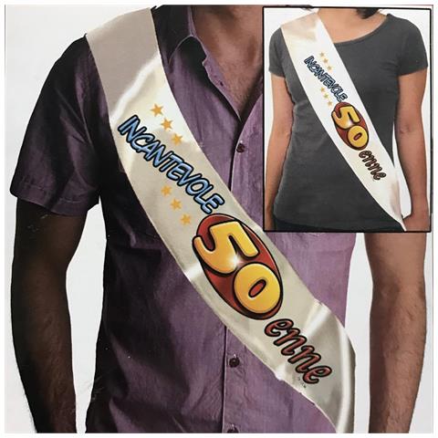 La Fascia Per I 50enni 50 Anni - Gadget Idea Regalo Scherzo Compleanno - Foto 1