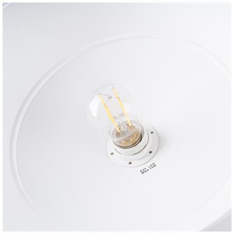 Lampada A Sospensione Fano Bianco Sl. 1321 - Scandinavo Lampade A Sospensione Bianco 120x34x34 Cm - Foto 8