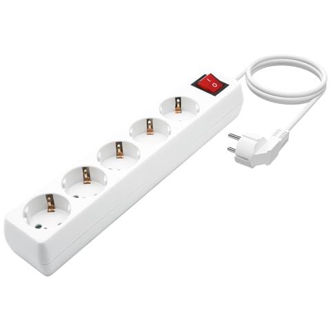 A154-0651 prolunghe e multiple 1,4 m 5 presa (e) AC Interno Bianco - Foto 3