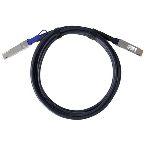 FN-CABLE-QSFPDD-DAC-02-BL cavo InfiniBand e in fibra ottica 2 m QSFP-DD Nero - Foto 1