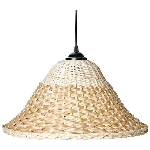 Lampadario Guamani Legno Di Bambù Naturale - Foto 2