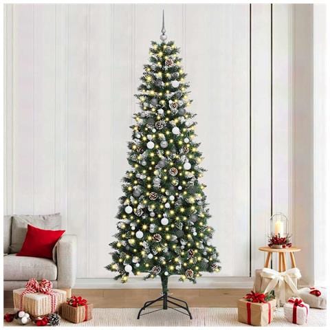 Albero di Natale artificiale Verde 240 cm PVC - Foto 2