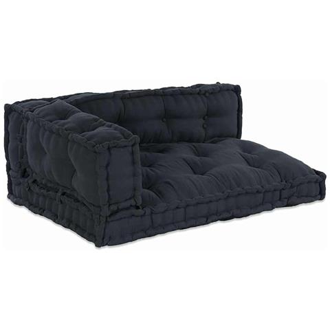 Cuscino per Divano Pallet 3 pcs Antracite Tessuto - Foto 1