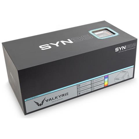 Dissipatore CPU a Liquido VK-AIOSY360B per Socket Intel e AMD - Foto 2