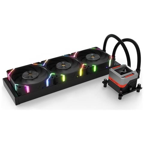 Dissipatore CPU a Liquido VK-AIOSY360B per Socket Intel e AMD - Foto 1