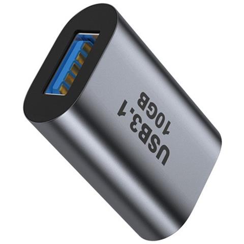 Adattatore Da Usb Femmina A Type-c Femmina - Convertitore Ad Alta Velocità 10gbps - Foto 2