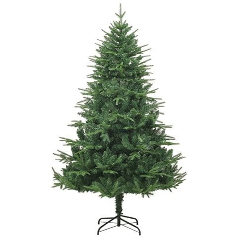 Albero Di Natale Artificiale Verde 150cm Pvc E Pe - Foto 1