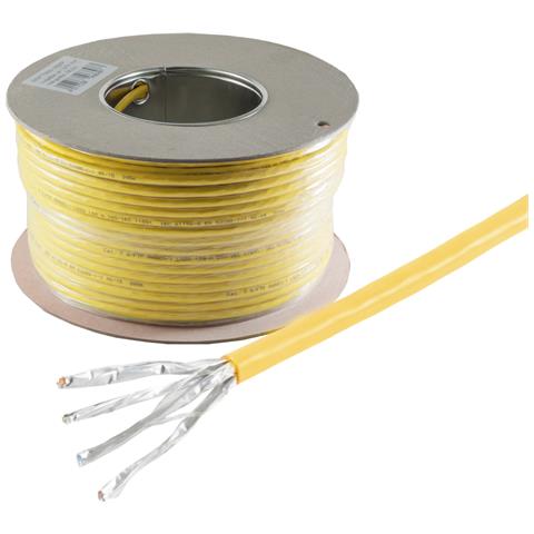BS75500-A+-500S cavo di rete Giallo 500 m Cat7a+ S /FTP (S-STP) - Foto 1