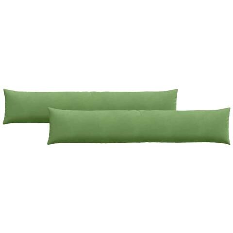 Cuscini da Divano 2 pcs Verde chiaro 200 x 40 cm - Foto 1