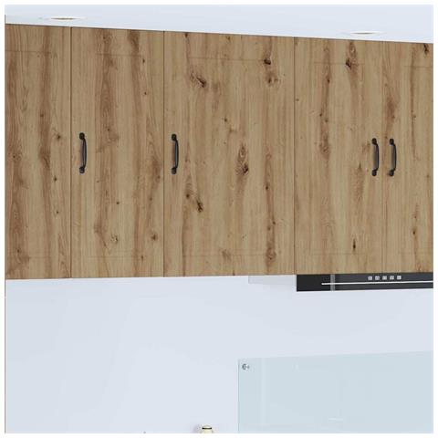 Pensile cucina con porta Rovere artigianale 50 x 31 x 80 cm - Foto 2