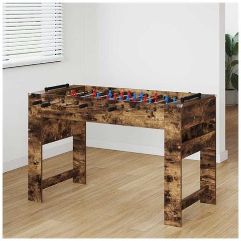Tavolo da Foosball Rovere fumé 125 x 60,5 x 80 cm - Foto 2