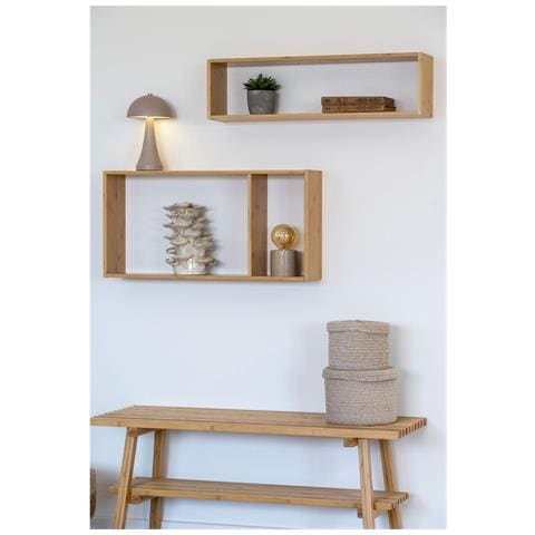 Scultura Decorativa In Gres Beige A Forma Di Funghi Sovrapposti 18×15×24 Cm - Foto 7