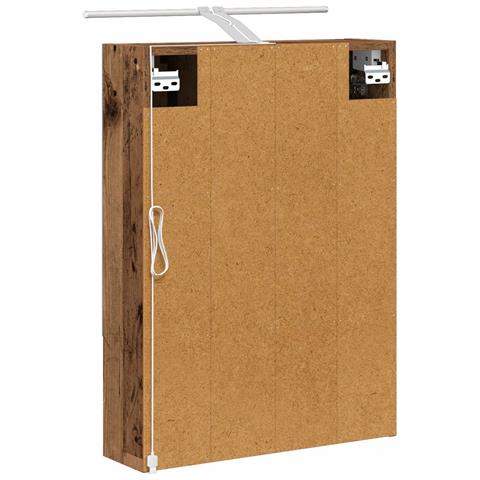 Mobiletto per specchio da bagno Legno vecchio 50 x 14,5 x 70 cm - Foto 9