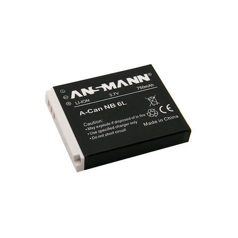 Batteria Ricaricabile A-Can NB 6L per Fotocamera Digitale Nera Litio-Ion 750 mAh 3.7 V 5044453 - Foto 1