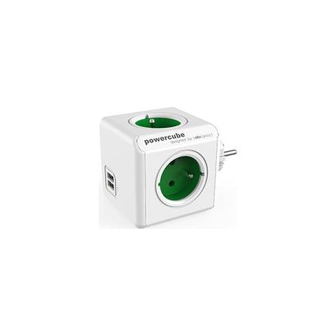 Powercube Original Usb Type E Interno 4ac Outlet (s) Blu Prolunghe E Multiple - Foto 1